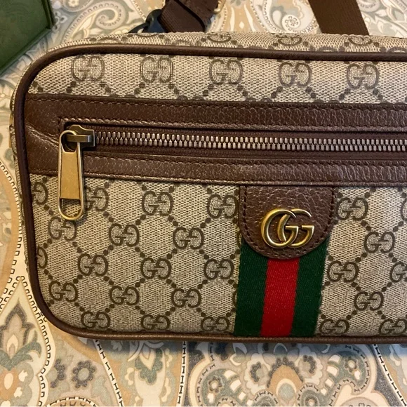 Gucci GG Supreme Ophidia Sling Belt Bag - Picture 6 of 15